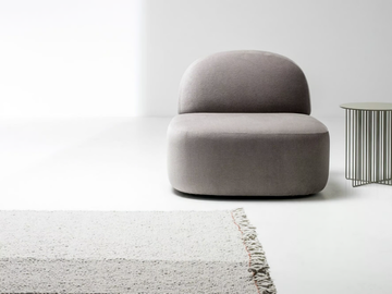 GUEST - Upholstered fabric armchair by La Cividina - view 2